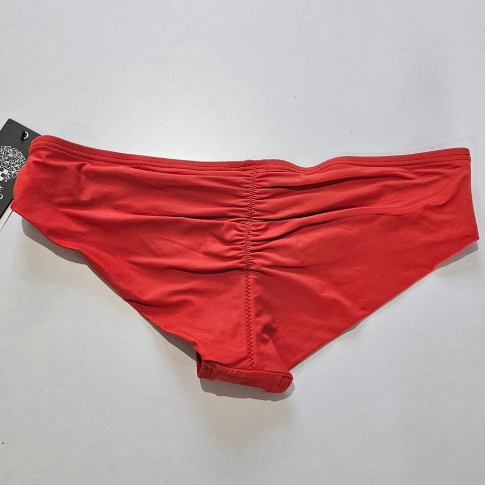 Vince Camuto Riviera Shirred Cheeky Bikini Bottoms Size Small - Picture 3 of 5